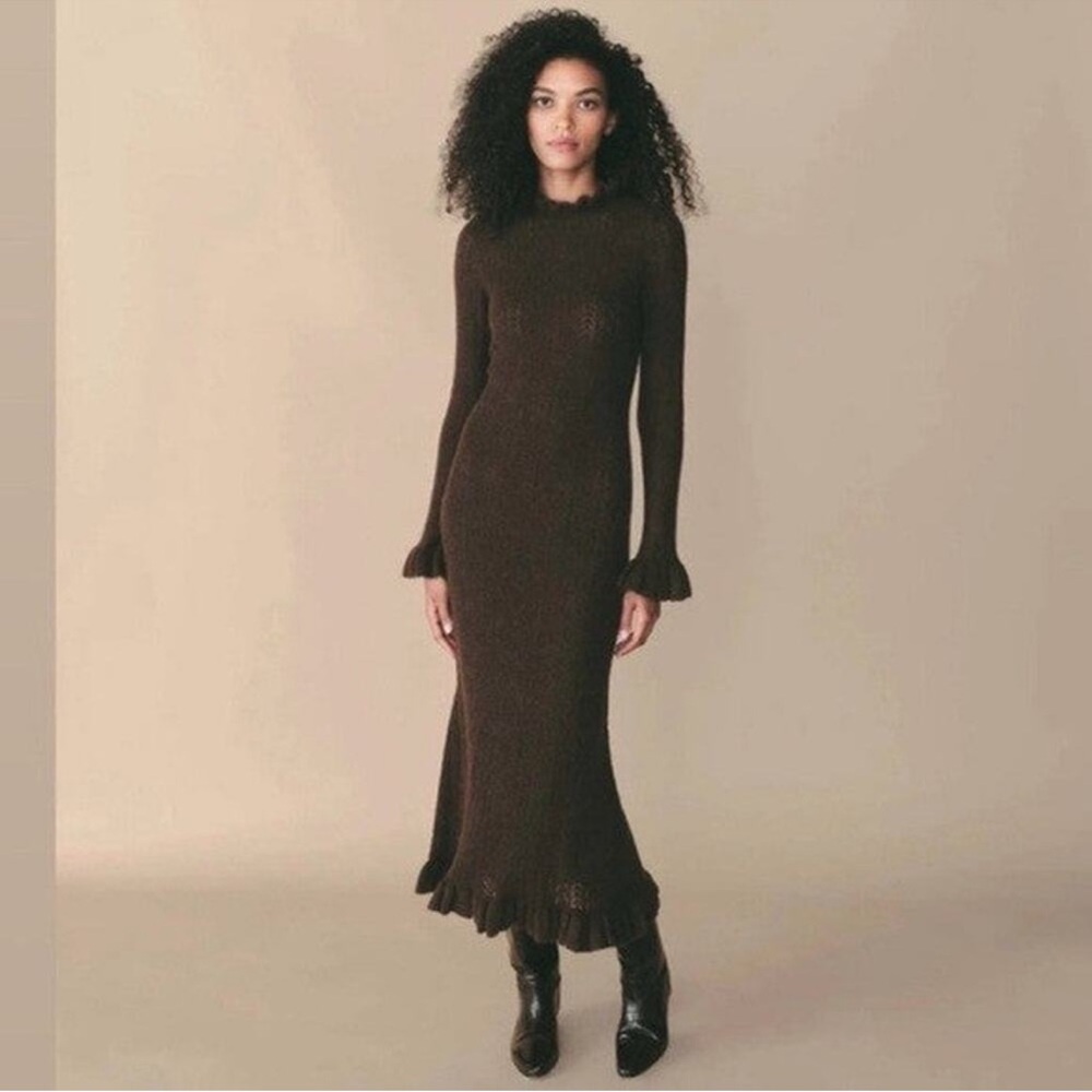 ISO Doen Estella dress in brown